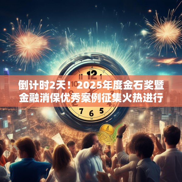 倒计时2天！2025年度金石奖暨金融消保优秀案例征集火热进行中