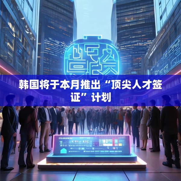 韩国将于本月推出“顶尖人才签证”计划