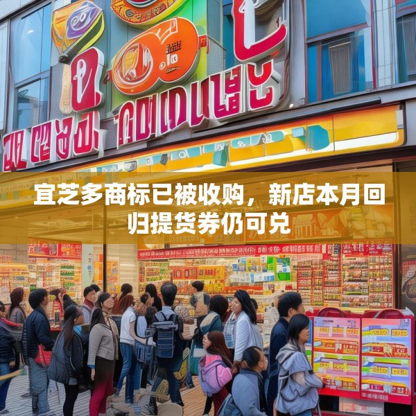 宜芝多商标已被收购，新店本月回归提货券仍可兑