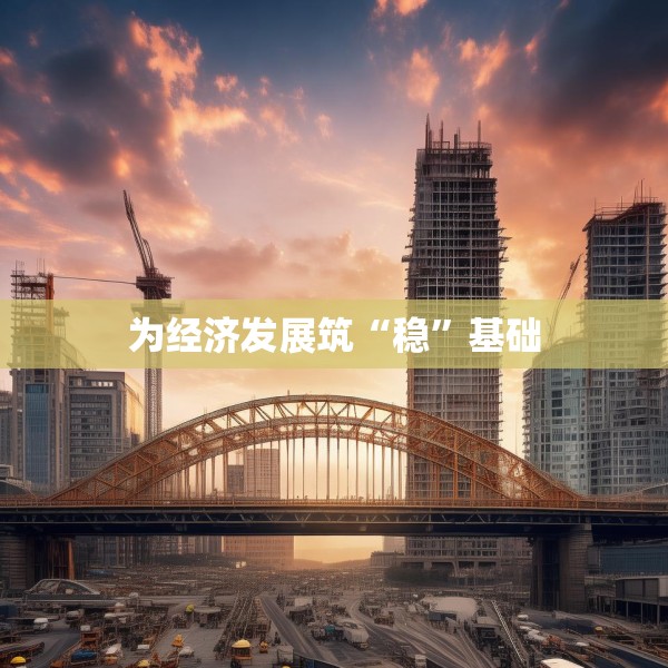 为经济发展筑“稳”基础