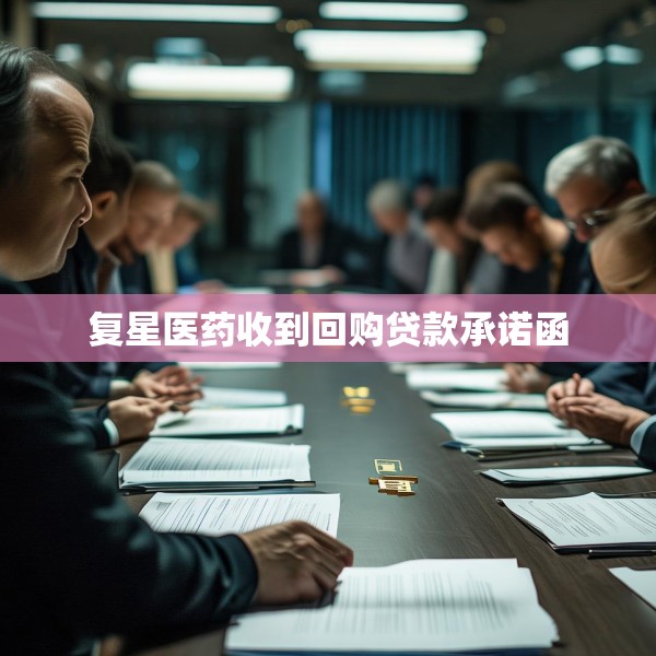 复星医药收到回购贷款承诺函