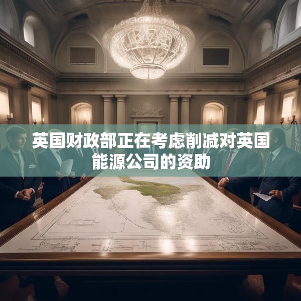 英国财政部正在考虑削减对英国能源公司的资助