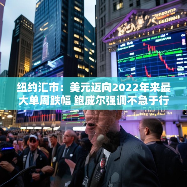 纽约汇市：美元迈向2022年来最大单周跌幅 鲍威尔强调不急于行动