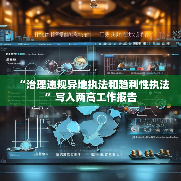 “治理违规异地执法和趋利性执法”写入两高工作报告