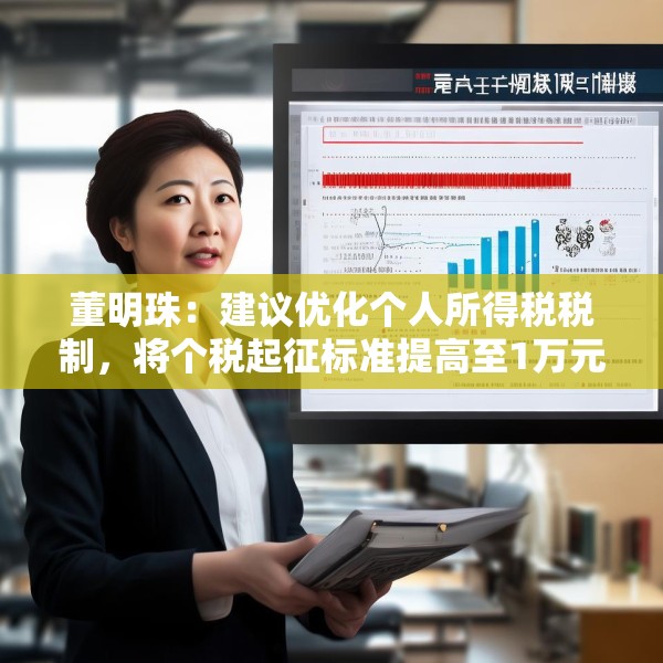 董明珠：建议优化个人所得税税制，将个税起征标准提高至1万元
