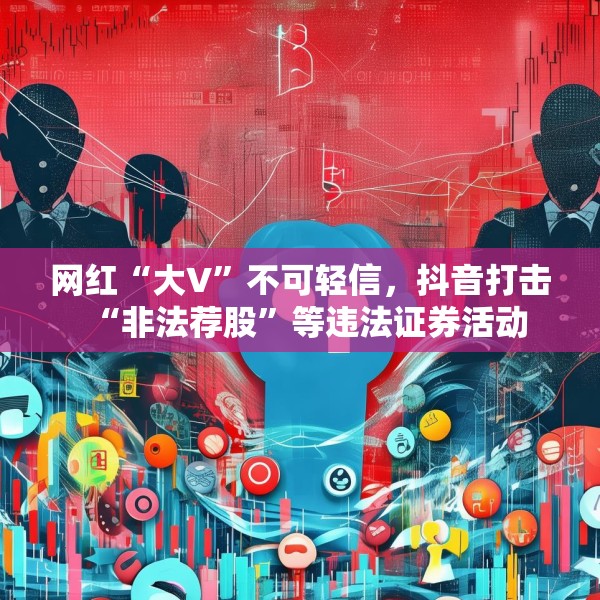 网红“大V”不可轻信，抖音打击“非法荐股”等违法证券活动