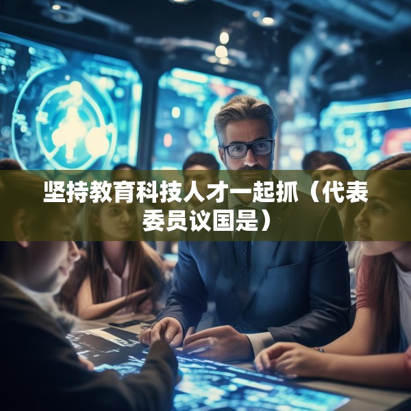 坚持教育科技人才一起抓（代表委员议国是）