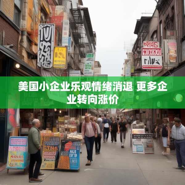 美国小企业乐观情绪消退 更多企业转向涨价