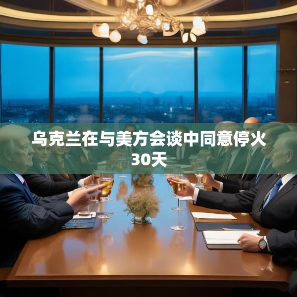 乌克兰在与美方会谈中同意停火30天