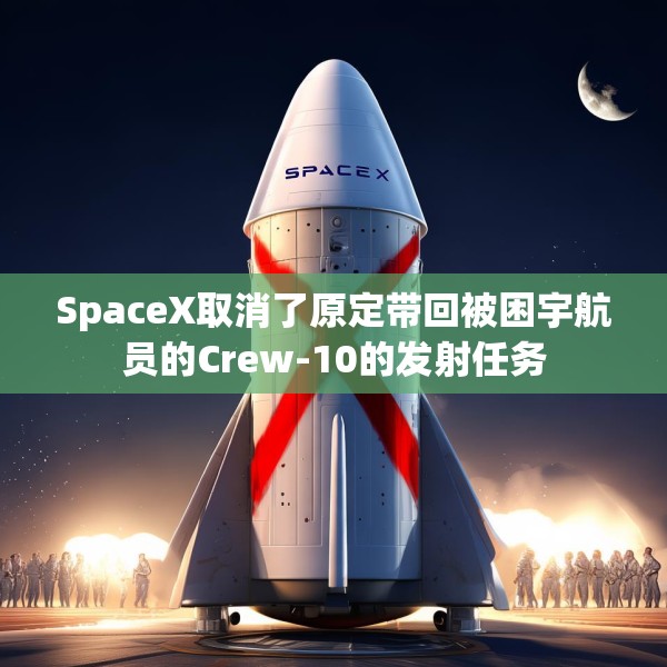 SpaceX取消了原定带回被困宇航员的Crew-10的发射任务