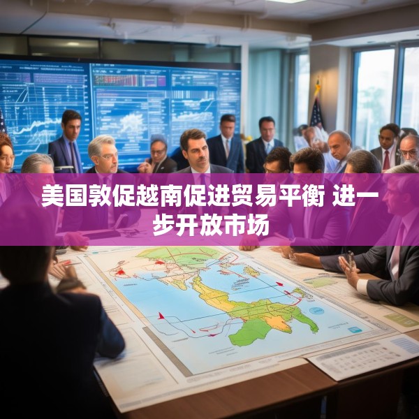 美国敦促越南促进贸易平衡 进一步开放市场