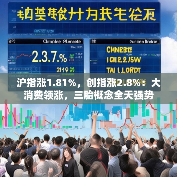 沪指涨1.81%，创指涨2.8%：大消费领涨，三胎概念全天强势