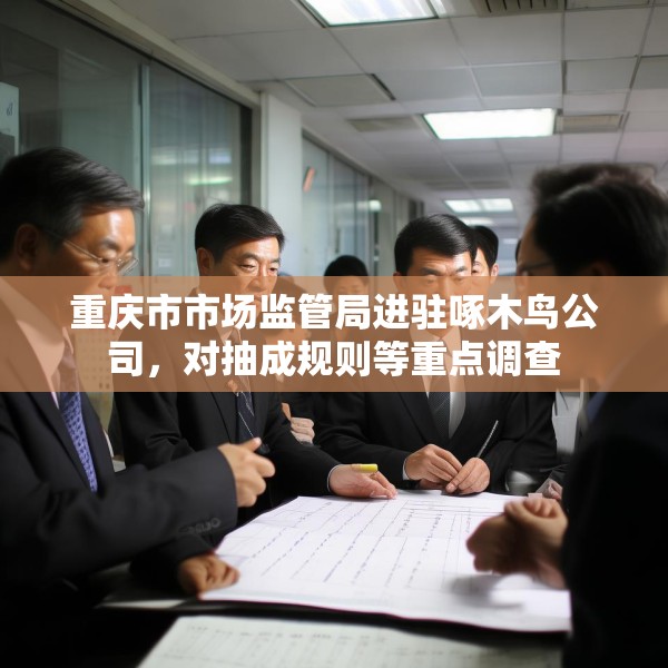 重庆市市场监管局进驻啄木鸟公司，对抽成规则等重点调查
