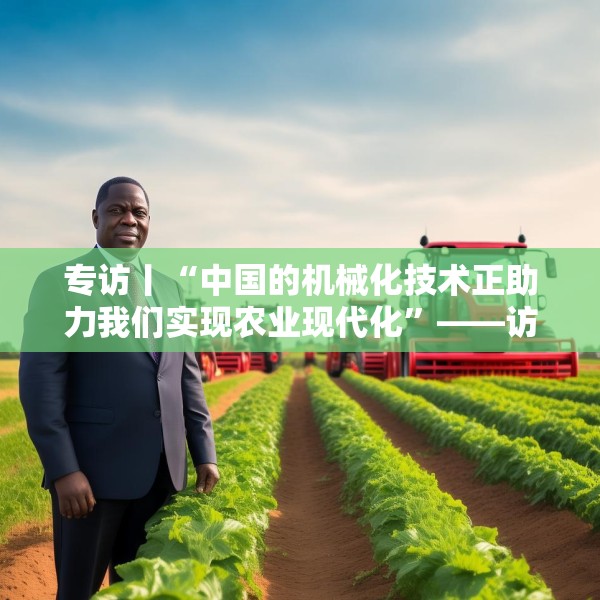 专访丨“中国的机械化技术正助力我们实现农业现代化”——访冈比亚农业部长登巴·萨巴利