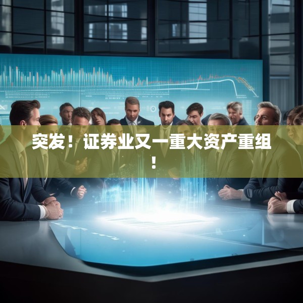 突发！证券业又一重大资产重组！
