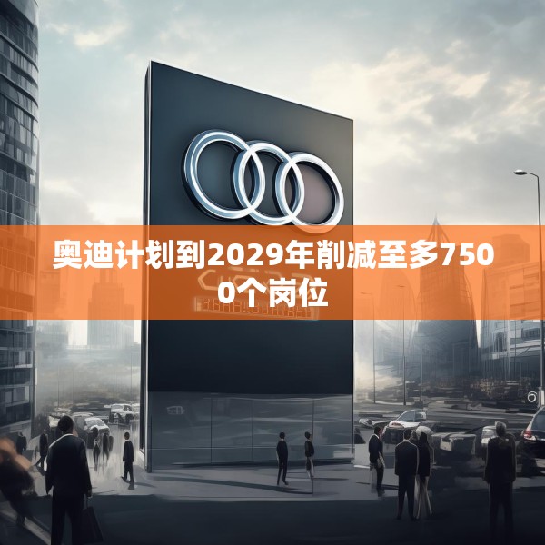 奥迪计划到2029年削减至多7500个岗位