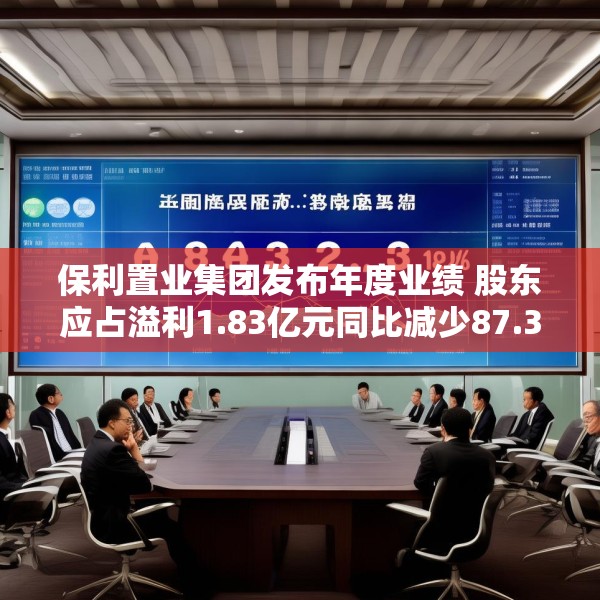 保利置业集团发布年度业绩 股东应占溢利1.83亿元同比减少87.34%