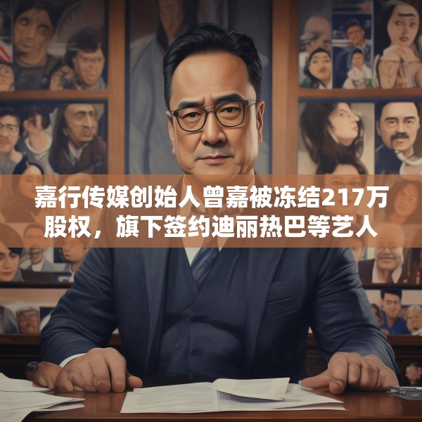 嘉行传媒创始人曾嘉被冻结217万股权，旗下签约迪丽热巴等艺人