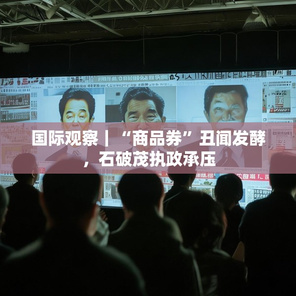 国际观察｜“商品券”丑闻发酵，石破茂执政承压