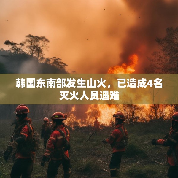 韩国东南部发生山火，已造成4名灭火人员遇难