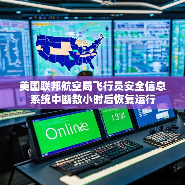 美国联邦航空局飞行员安全信息系统中断数小时后恢复运行