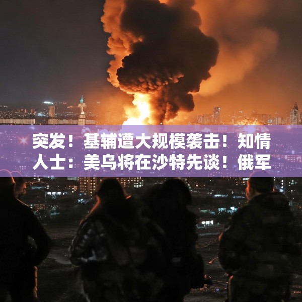 突发！基辅遭大规模袭击！知情人士：美乌将在沙特先谈！俄军：在库尔斯克一线打击乌军