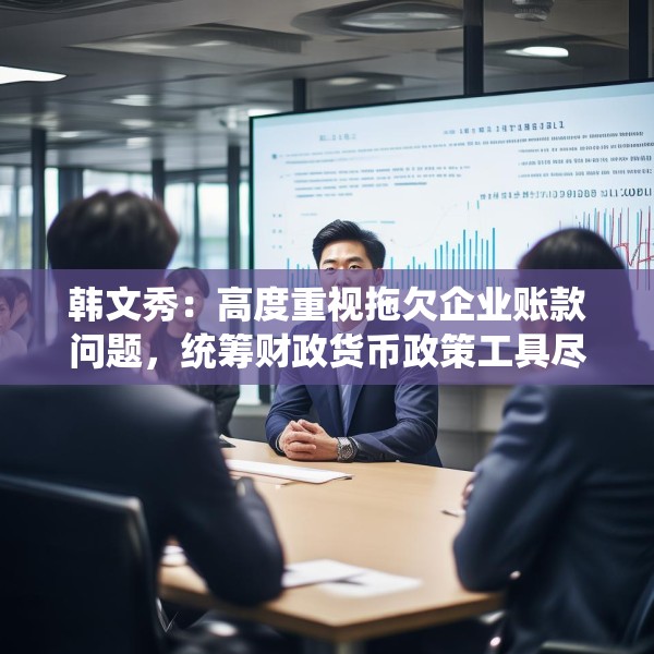 韩文秀：高度重视拖欠企业账款问题，统筹财政货币政策工具尽快取得进展