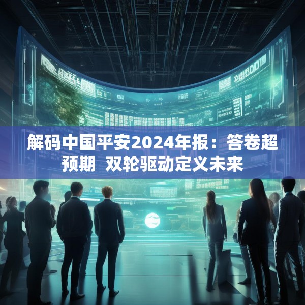 解码中国平安2024年报：答卷超预期  双轮驱动定义未来