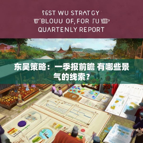 东吴策略：一季报前瞻 有哪些景气的线索？