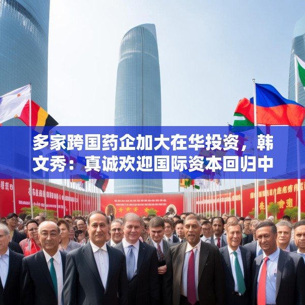 多家跨国药企加大在华投资，韩文秀：真诚欢迎国际资本回归中国