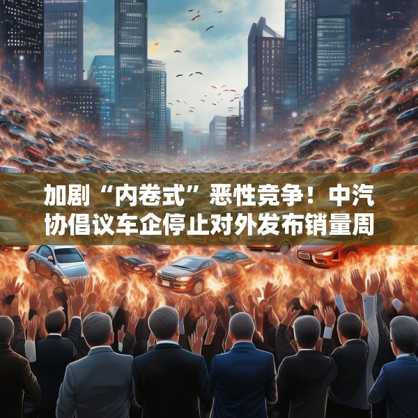 加剧“内卷式”恶性竞争！中汽协倡议车企停止对外发布销量周榜