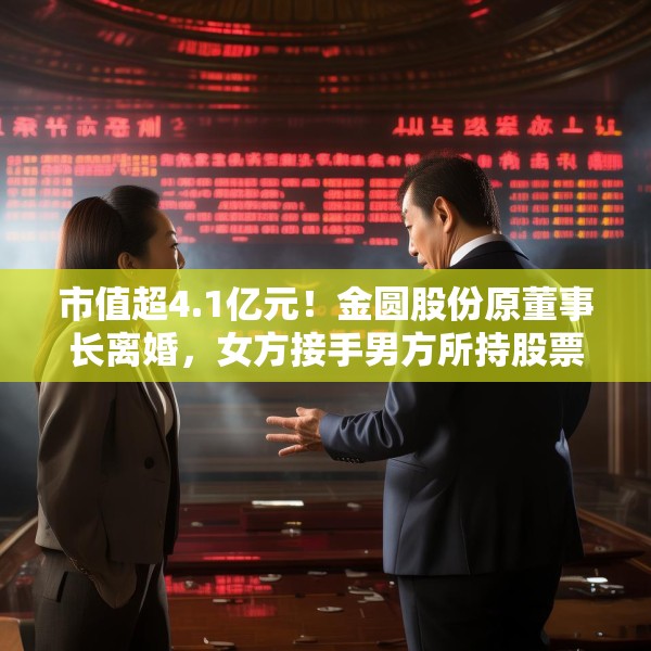 市值超4.1亿元！金圆股份原董事长离婚，女方接手男方所持股票