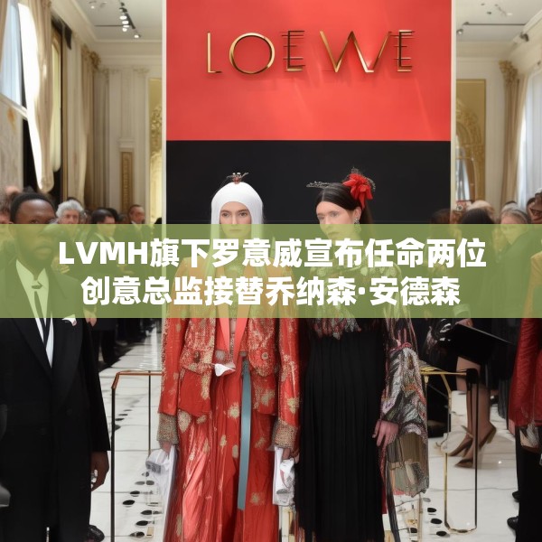 LVMH旗下罗意威宣布任命两位创意总监接替乔纳森·安德森