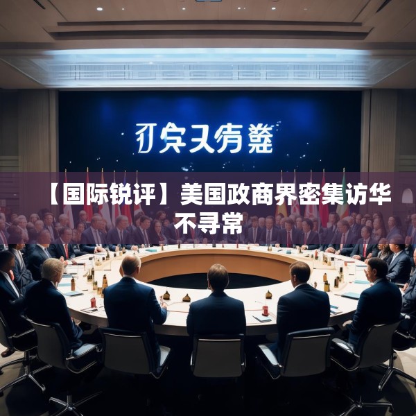 【国际锐评】美国政商界密集访华不寻常