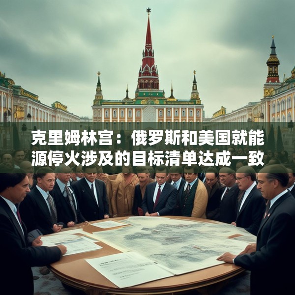 克里姆林宫：俄罗斯和美国就能源停火涉及的目标清单达成一致
