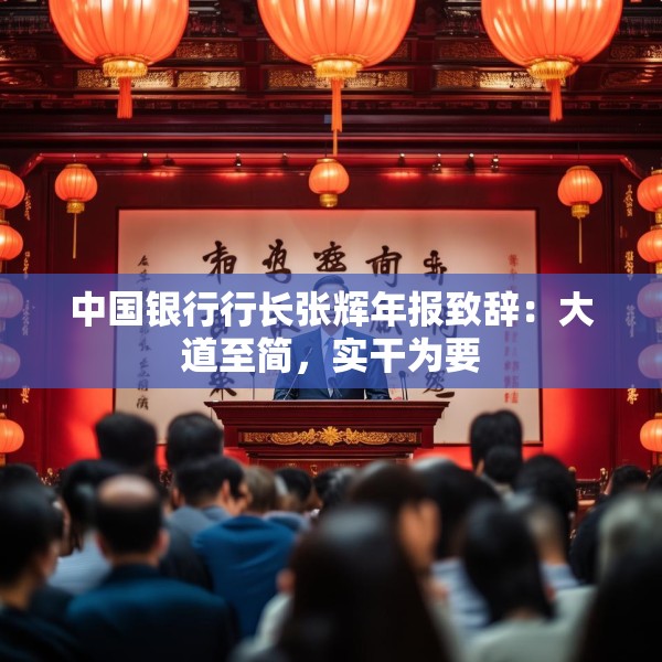 中国银行行长张辉年报致辞：大道至简，实干为要