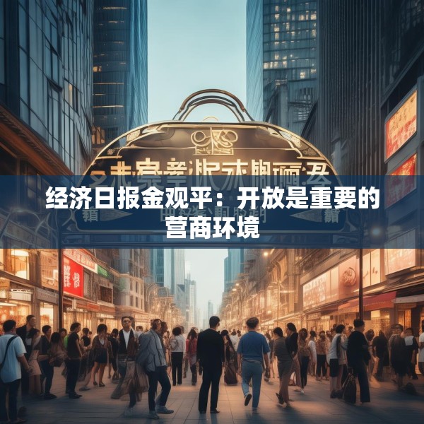 经济日报金观平：开放是重要的营商环境