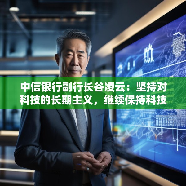 中信银行副行长谷凌云：坚持对科技的长期主义，继续保持科技投入