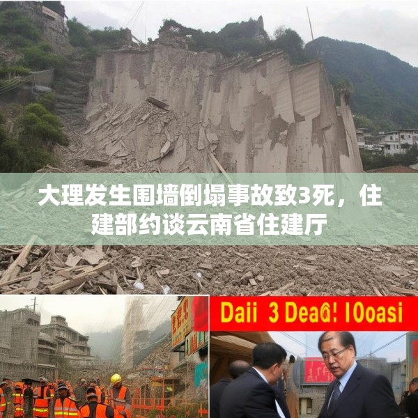 大理发生围墙倒塌事故致3死，住建部约谈云南省住建厅
