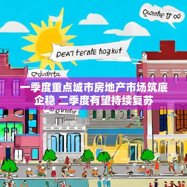 一季度重点城市房地产市场筑底企稳 二季度有望持续复苏