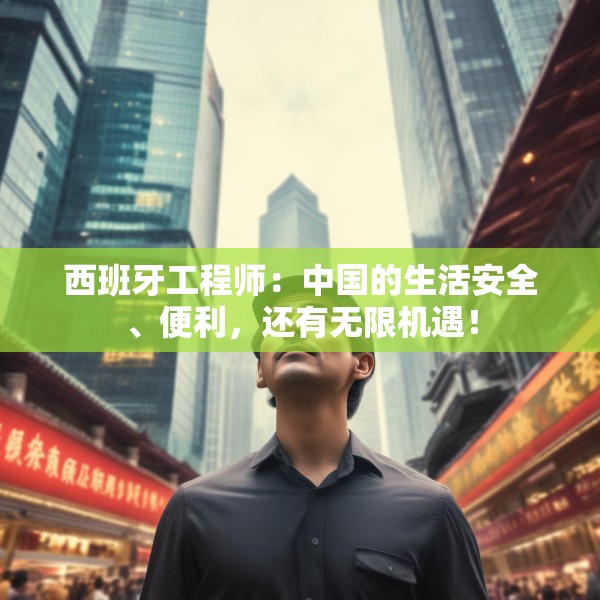 西班牙工程师：中国的生活安全、便利，还有无限机遇！