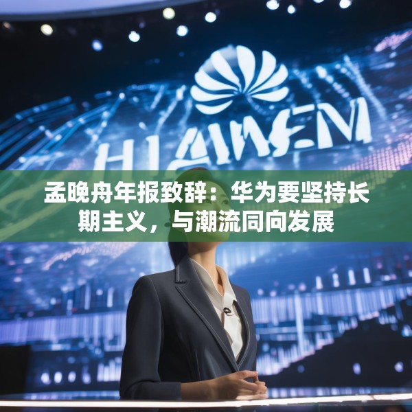 孟晚舟年报致辞：华为要坚持长期主义，与潮流同向发展
