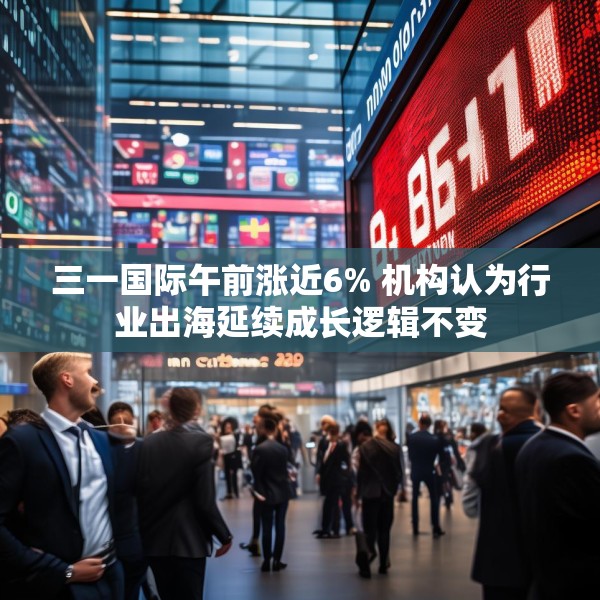 三一国际午前涨近6% 机构认为行业出海延续成长逻辑不变