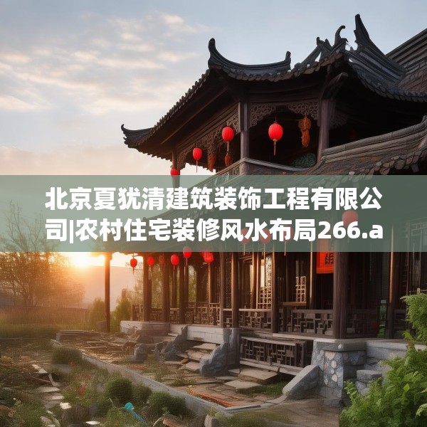 北京夏犹清建筑装饰工程有限公司|农村住宅装修风水布局266.a142b143c146fgy.153xczxv