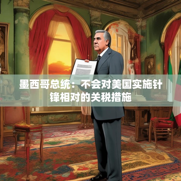 墨西哥总统：不会对美国实施针锋相对的关税措施
