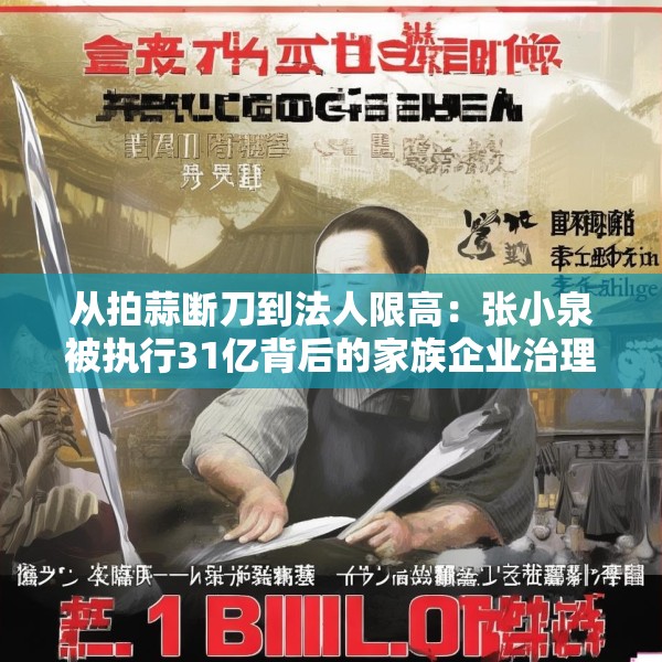 从拍蒜断刀到法人限高：张小泉被执行31亿背后的家族企业治理黑洞