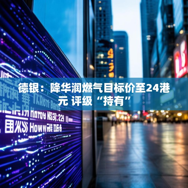 德银：降华润燃气目标价至24港元 评级“持有”