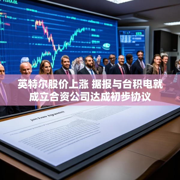 英特尔股价上涨 据报与台积电就成立合资公司达成初步协议