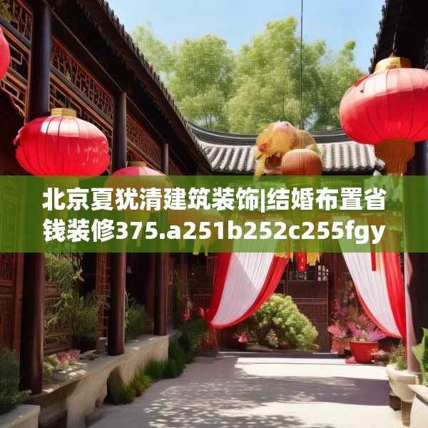 北京夏犹清建筑装饰|结婚布置省钱装修375.a251b252c255fgy.262fhsg