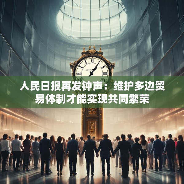 人民日报再发钟声：维护多边贸易体制才能实现共同繁荣
